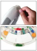 LIVE FINE LVFPDBTC Bluetooth Automatic Pill Dispenser - Open or Lock the Cover 1