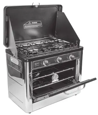 Kampa 9120000694 Roast Master Hob and Oven - cover