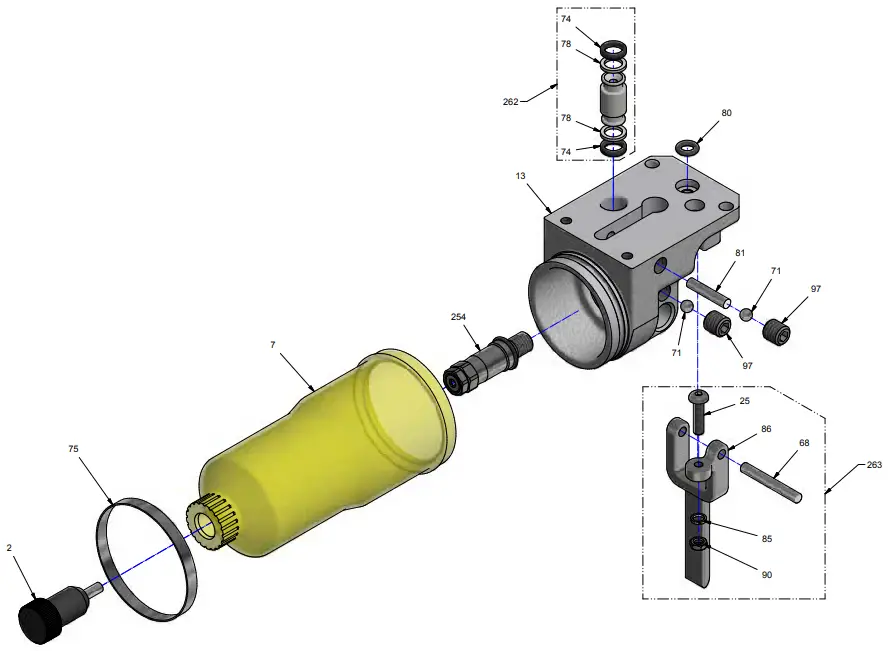 PBD1201 RESERVOIR UNIT