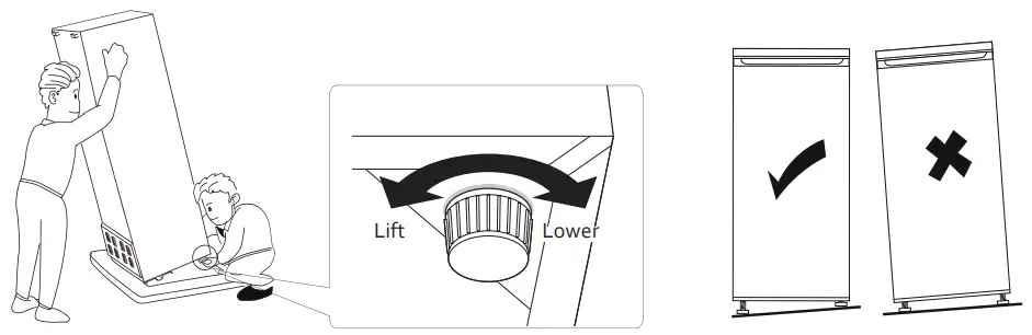 DOMO DO99503S Side by Side Fridge-Freezer Combination - fig3