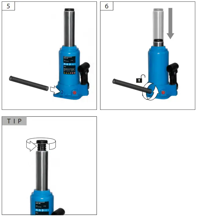 Gude GSH 20T Bottle Jack - fig5