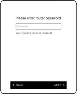 Wi-Fi Speaker testing Interface