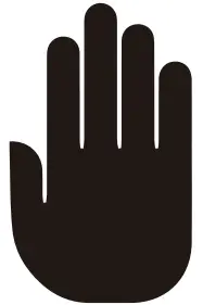 Hand icon