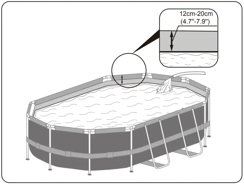FILLING POOL WITH WATER