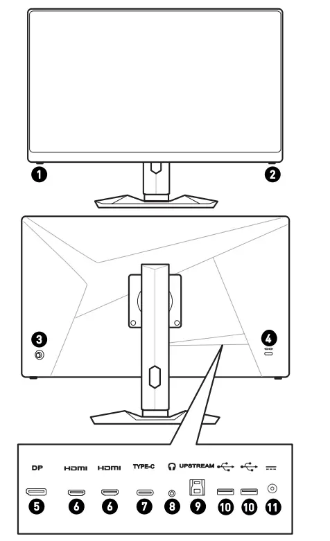 MSI MAG274QRF(3CA8)Optix LCD Monitor FIG 3