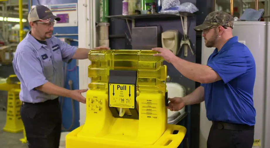 Bradley S19-921 Gravity-fed Eyewash Installation Guide