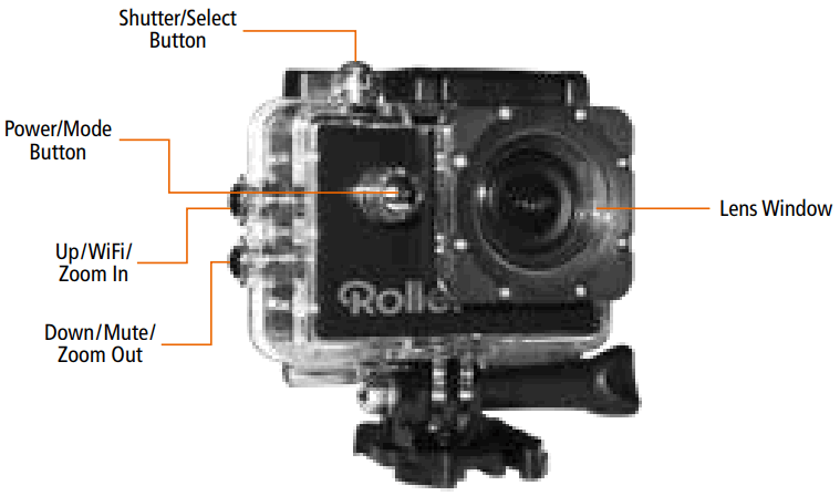 Rollei 10012717 Action Cam 40s Pro - FIG 2
