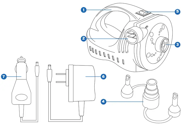 ETEKCITY EAP1 RC Electric Air Pump - Fig