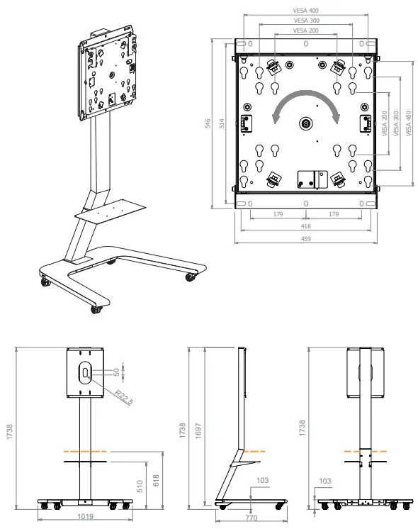 HAGOR-5787-ST-SA-Flip-II-55-Inch-Rollable-Tripod-fig-18