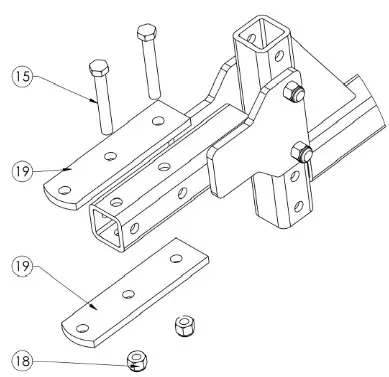 SWISHER Road Buster Gravel Grader - LATCH PIN OPTION