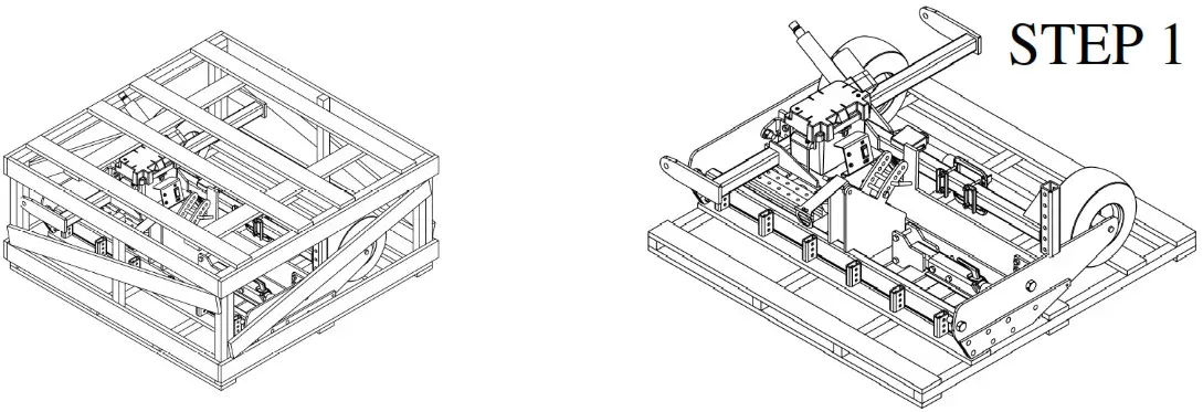 SWISHER Road Buster Gravel Grader - Step 1