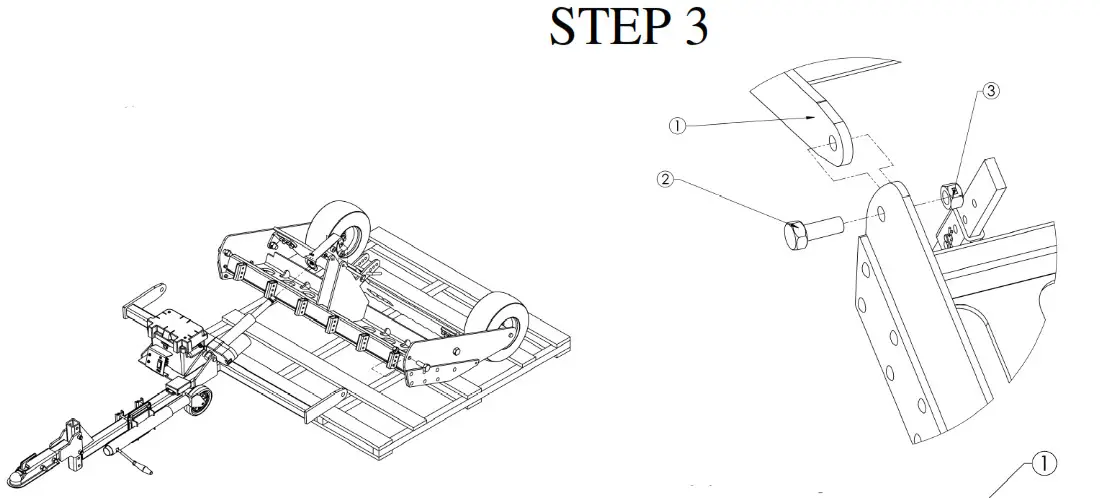 SWISHER Road Buster Gravel Grader - Step 3
