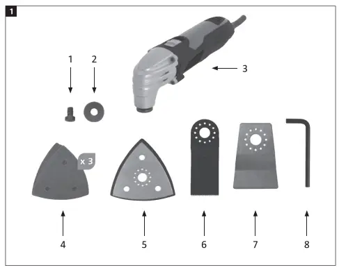 MEEC TOOLS 017401 230V Multi Tool-fig5