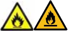 Flammable Warning Icon