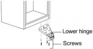 Reversing the Door Swing Instructions