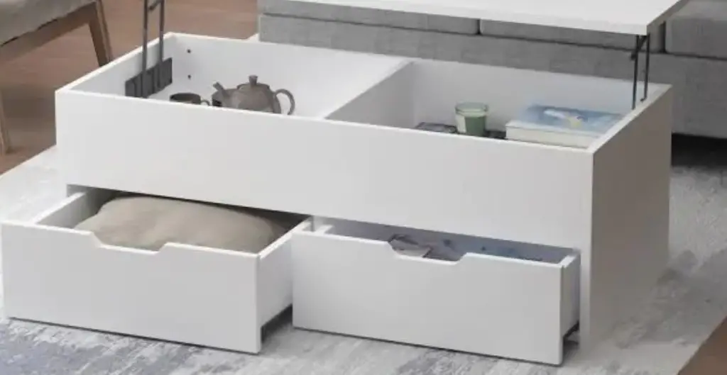 Fufu Gaga Kf200019-01 Wood Lift Top Coffee Table Instruction Manual