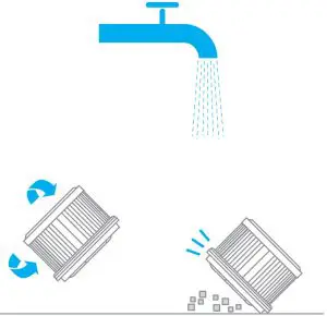 Cleaning the HEPA Filter