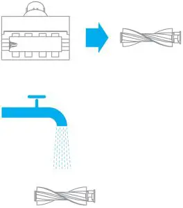 Cleaning the Mini Electric Brush
