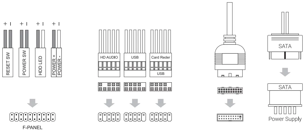 Front Panel Connections