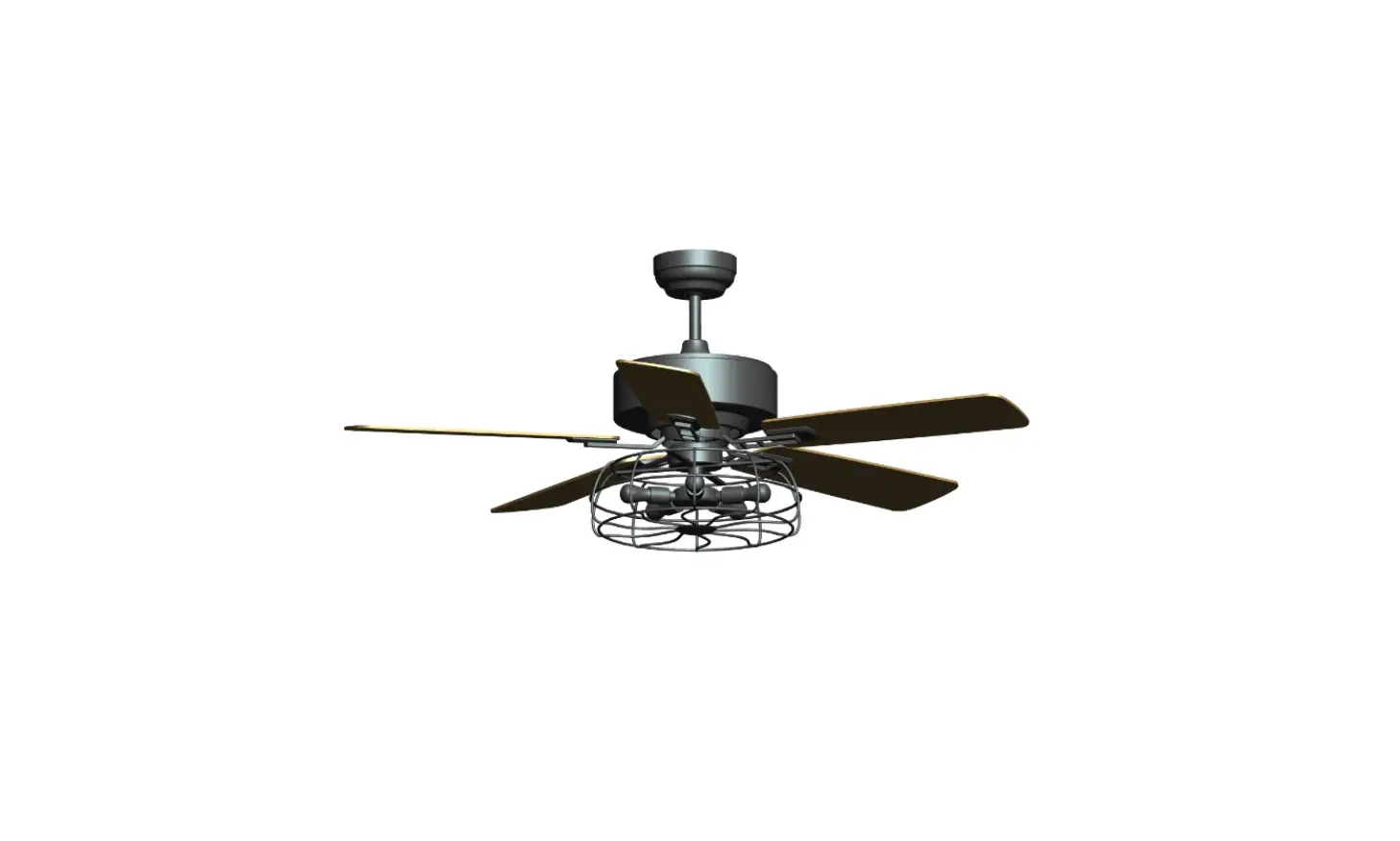 Carro Adc525g1l2 Maverick 52 Inch 5-blade Industrial Style Ceiling Fan Instruction Manual