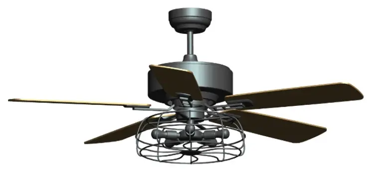 CARRO-ADC525G1L2-MAVERICK-52-inch-5-Blade-Industrial-Style-Ceiling-Fan-product