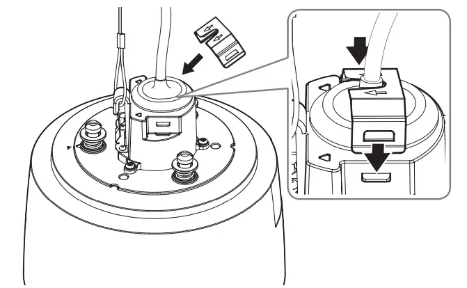 Wisenet QNP 6250R Hanwha Techwin - port 2