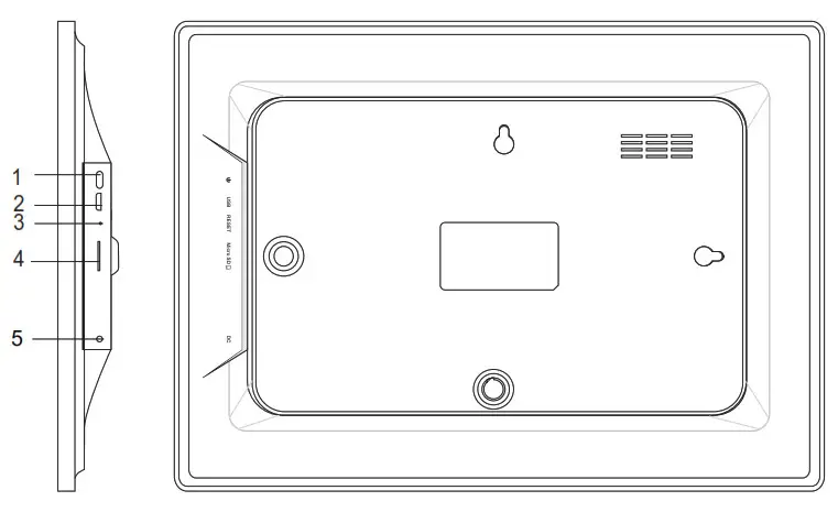 DENVER PFF-1010WHITE MK2 Digital Wi-Fi Photo - 1