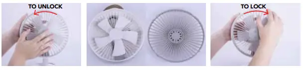 AIR INNOVATIONS AI-4000 2-in-1 Table and Floor Fan-11