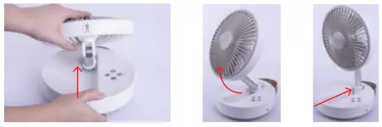 AIR INNOVATIONS AI-4000 2-in-1 Table and Floor Fan-3