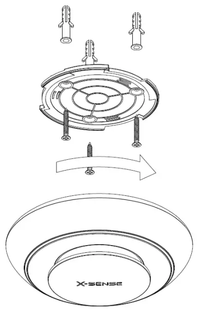 X-SENSE XP01-W Wireless Combination Smoke and Carbon Monoxide Alarm - fig 4