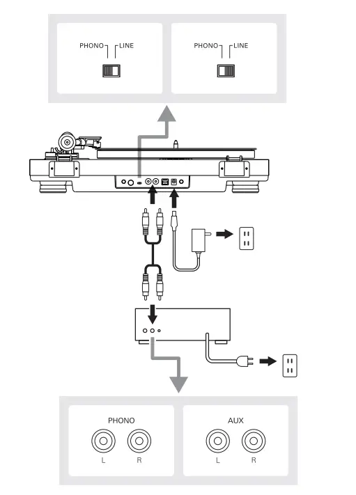 Donner Bluetooth Turntable(Analog & USB)-11