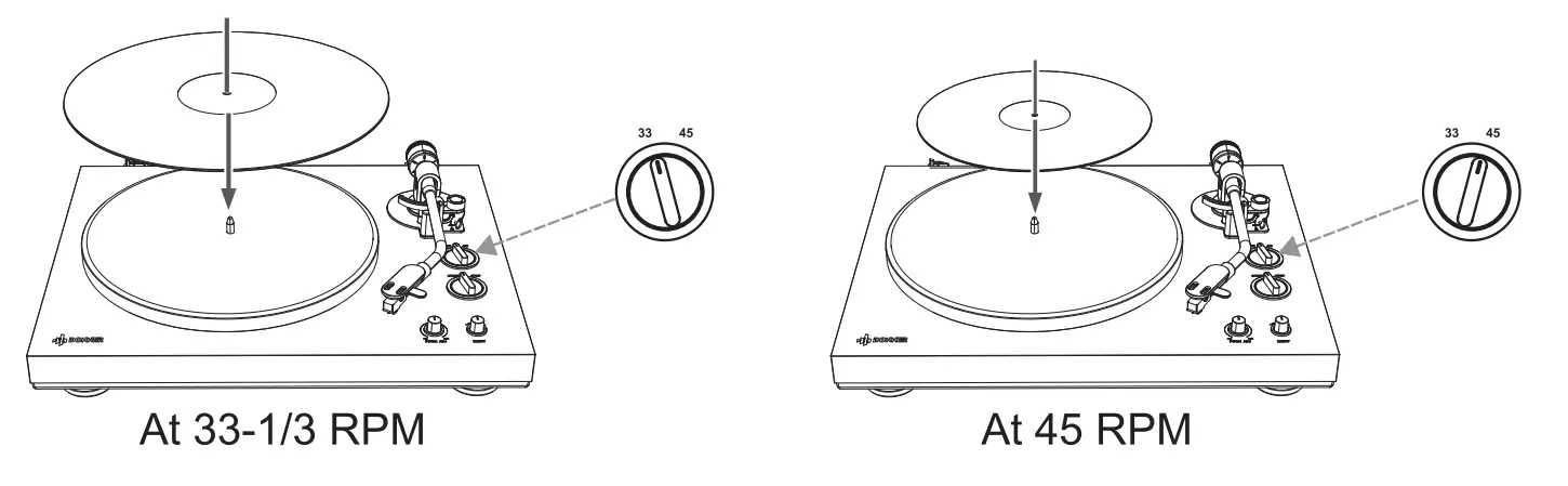 Donner Bluetooth Turntable(Analog & USB)-12