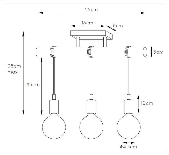 LUCIDE 490320565 LED Bulb -PAULIEN