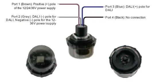 SUNRICHER SR-DA9033A-MW-IP65-DALI-2 Multi-Sensor-with-ZHAGA-Interface-Socket-fig- (1)