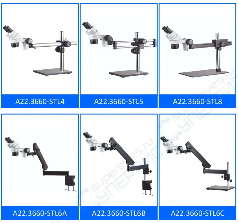 OPTO-EDU A22.3660 2X4X Step Zoom Stereo Microscope - fig4