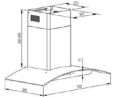 Inspirados-Prisma-Touch-76-Range-Hood-FIG-1