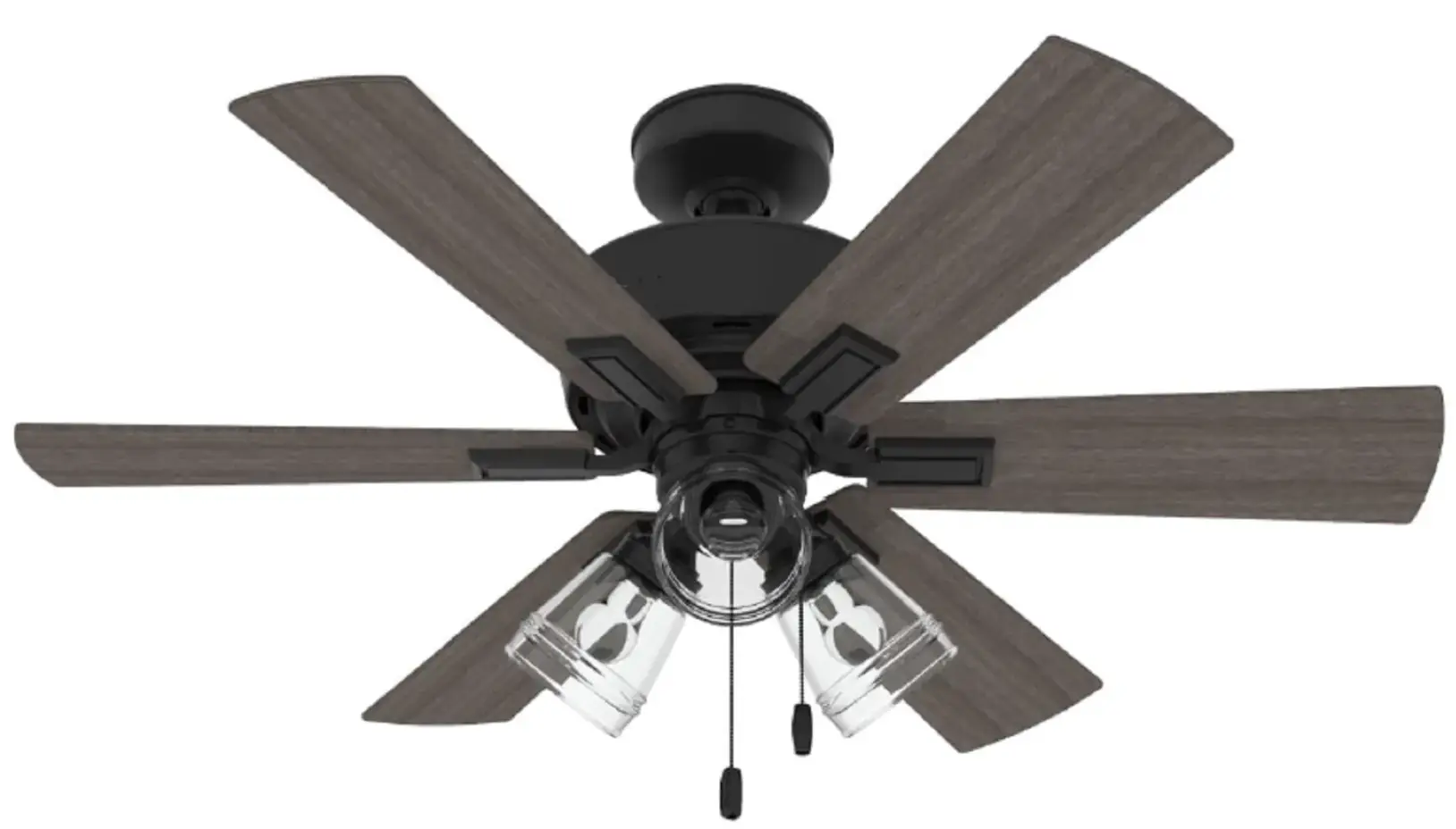 Hunter 51727 Pickens 44 Inch Matte Black LED