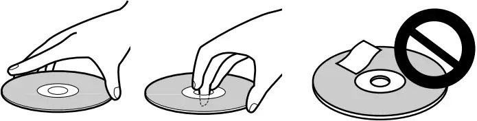 BDR-S13UBK - Handling disc 1