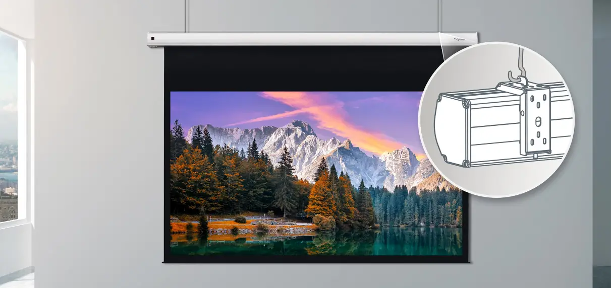 Optoma Ds-3120pmg+ 120 Inchs Diagonal 4:3 Manual Pull Down Screen User Manual Optoma Ds-3120pmg+ 120 Inchs Diagonal 4:3 Manual Pull Down Screen User Manual