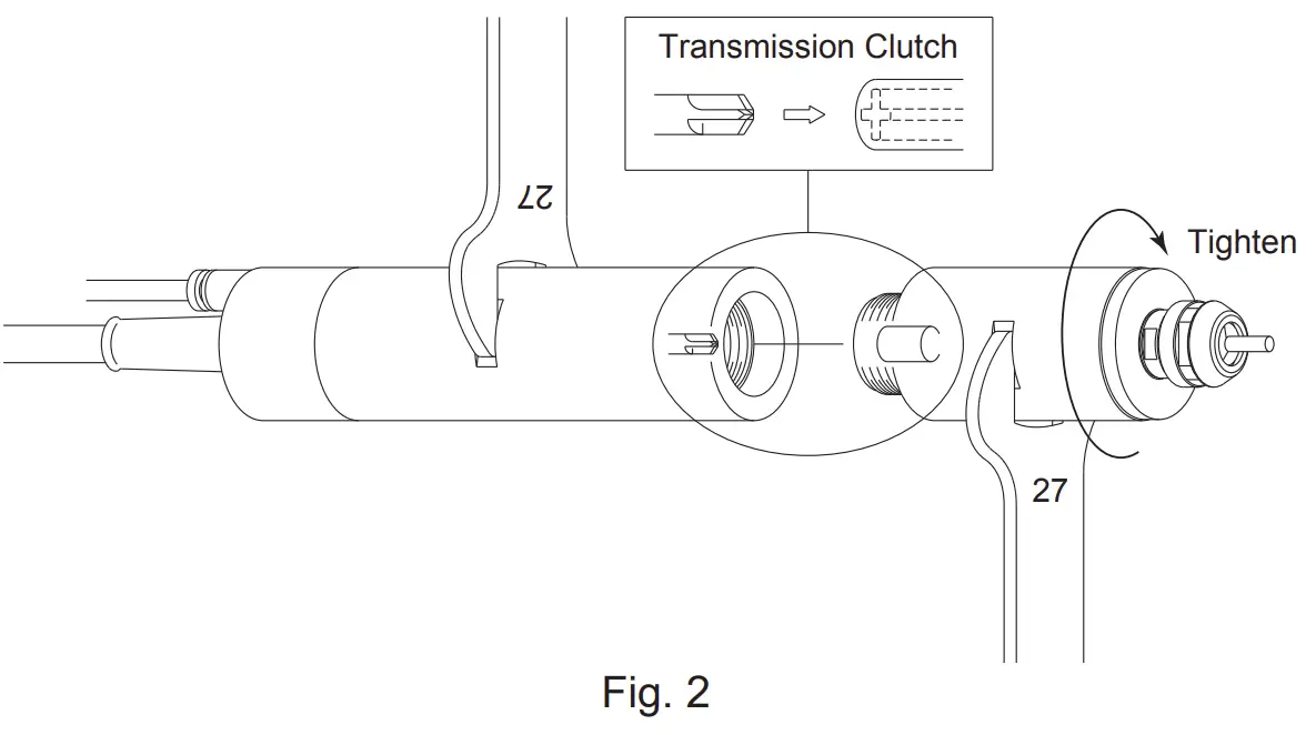 Connection To The Motor