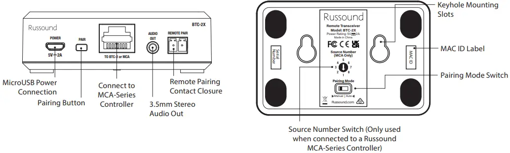Russound BSK-2 Bluetooth Source Kit-fig3