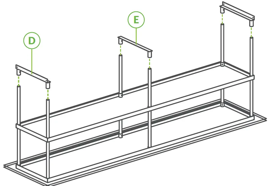 REGENCY 600DOS1284 Series Overshelf 05
