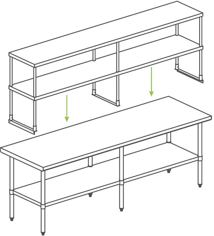 REGENCY 600DOS1284 Series Overshelf 06