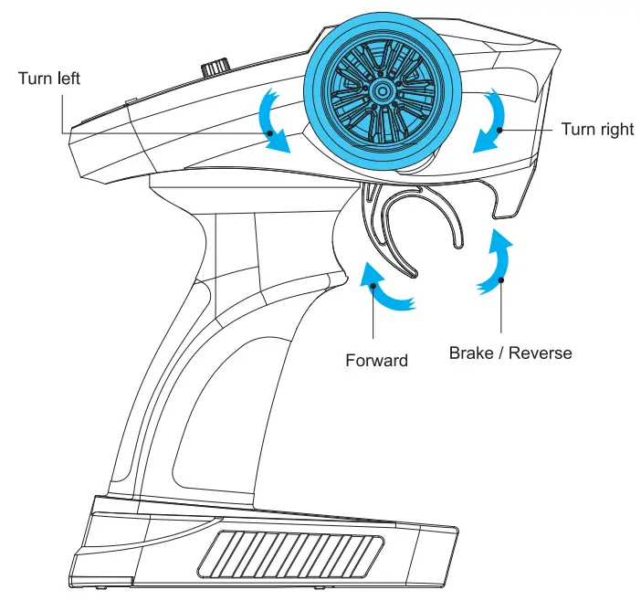 WILTRONICS GT4800 1 10 Scale High Speed R C Truggy-fig13