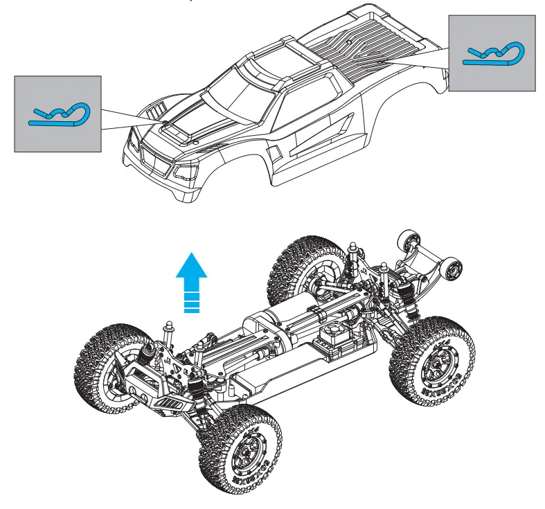 WILTRONICS GT4800 1 10 Scale High Speed R C Truggy-fig19