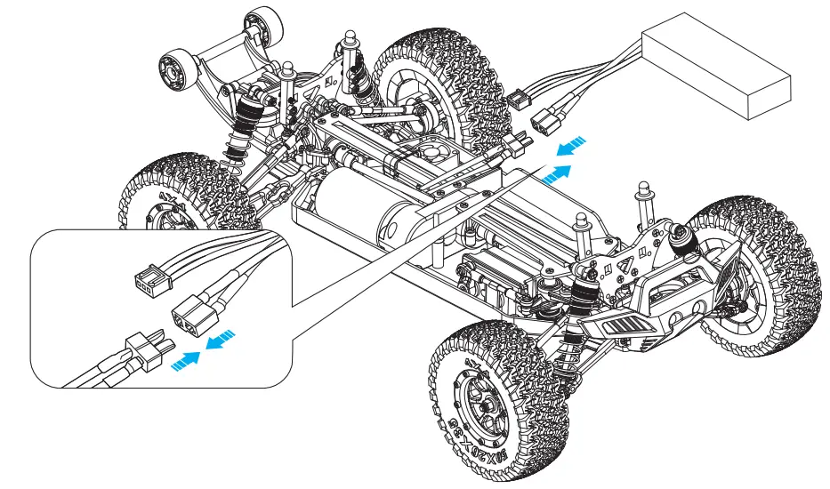WILTRONICS GT4800 1 10 Scale High Speed R C Truggy-fig20