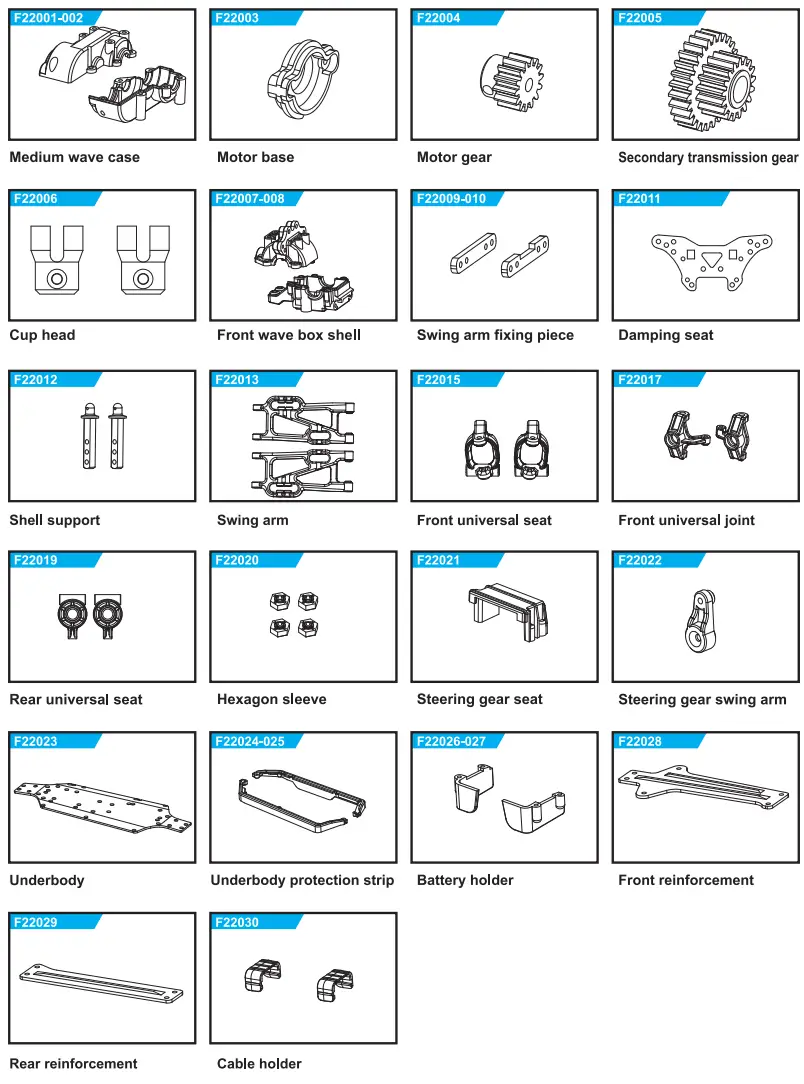 WILTRONICS GT4800 1 10 Scale High Speed R C Truggy-fig27