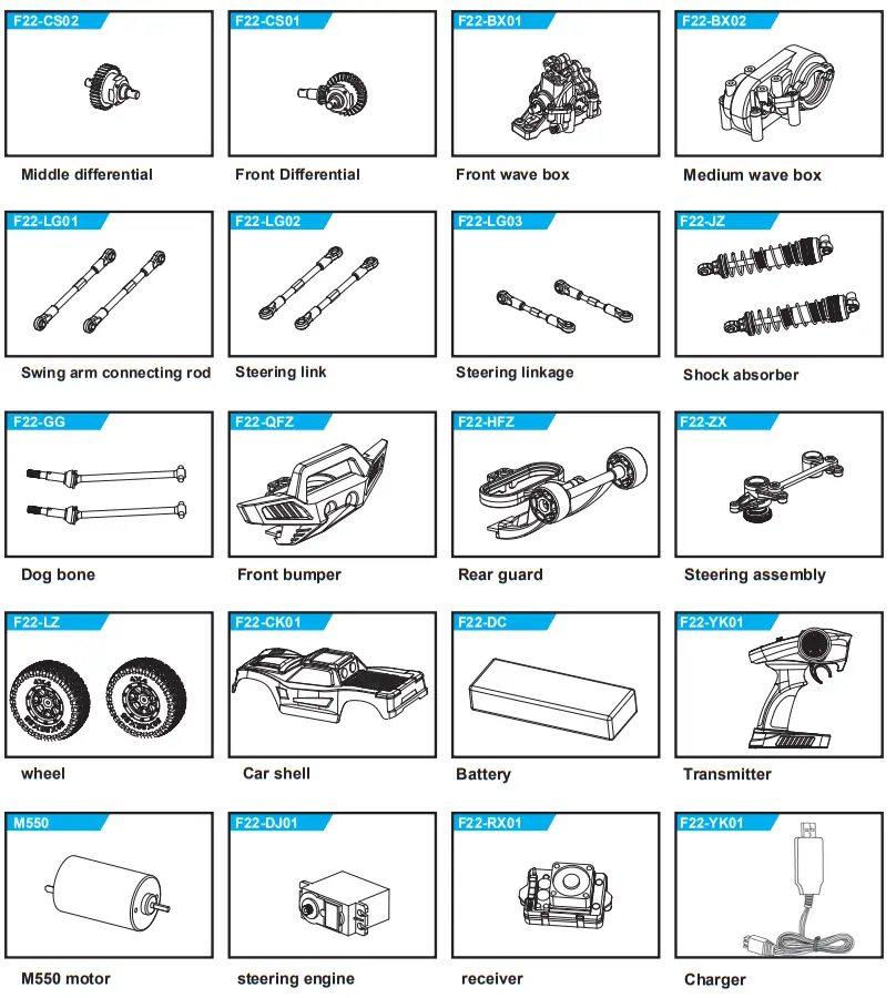 WILTRONICS GT4800 1 10 Scale High Speed R C Truggy-fig28