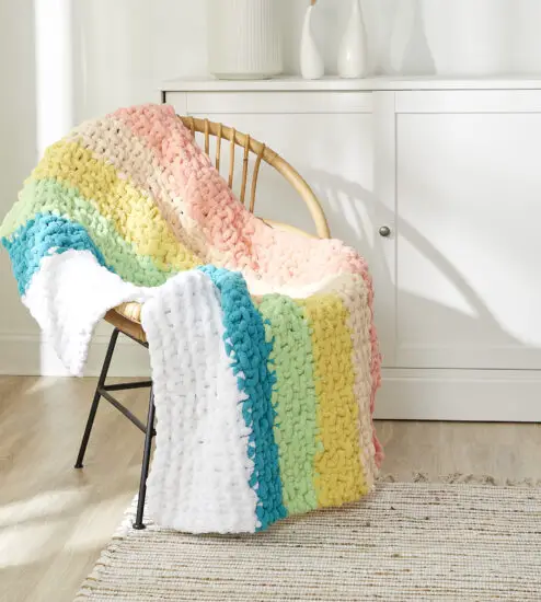michaels Rainbow Sherbert Blanket