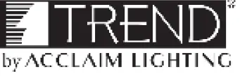 TREND LIGHTING BA6003 Luminary Contemporary Metallic Silver logo